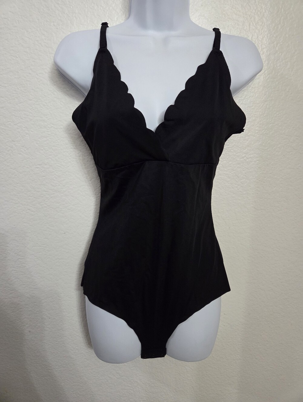 Danskin Laser Shaping Bodysuit Women's Size Xlarge Black